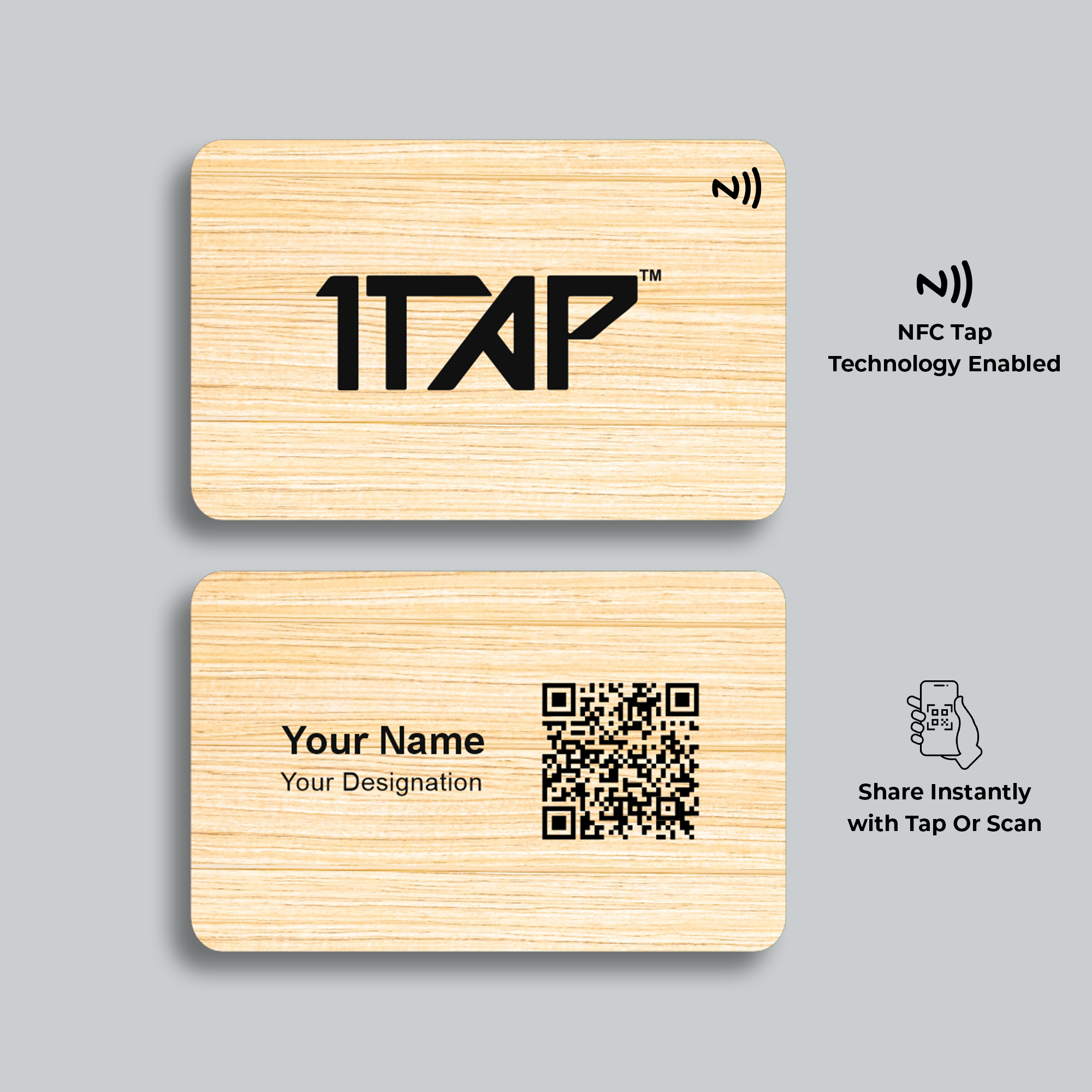 Wooden Business Cards.