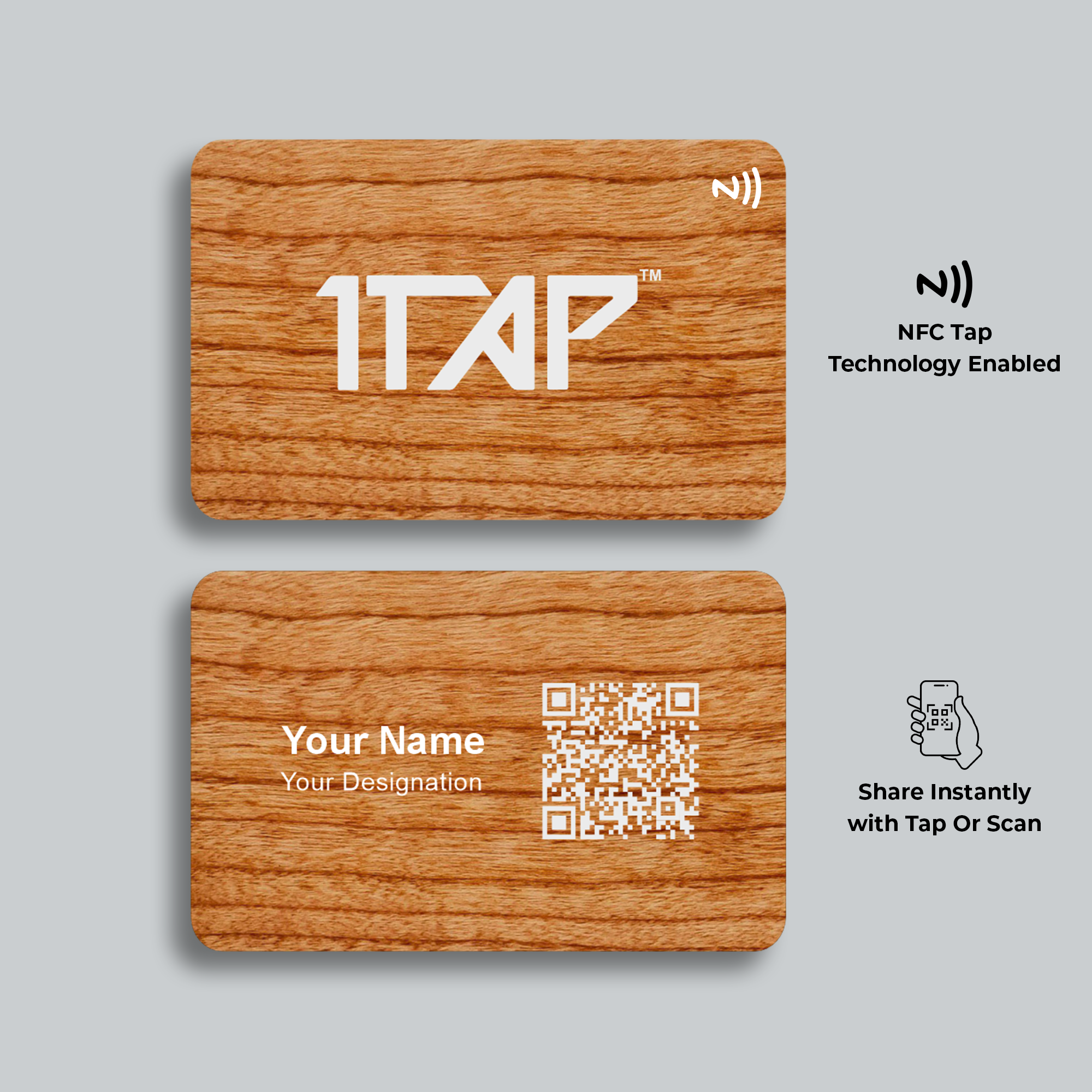 Wooden Business Cards.