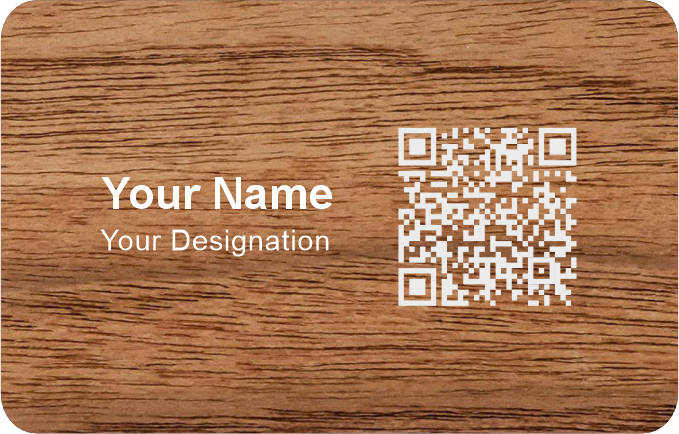 Wooden Business Cards.